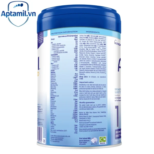 aptamil anh số 1