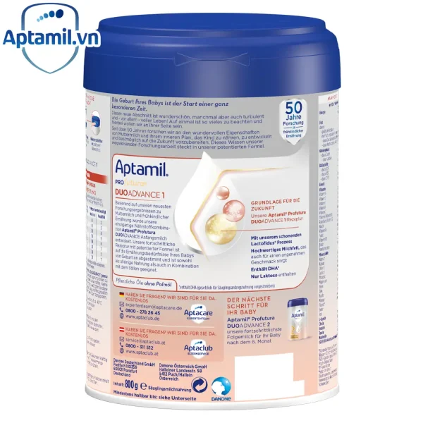 Aptamil đức số 1