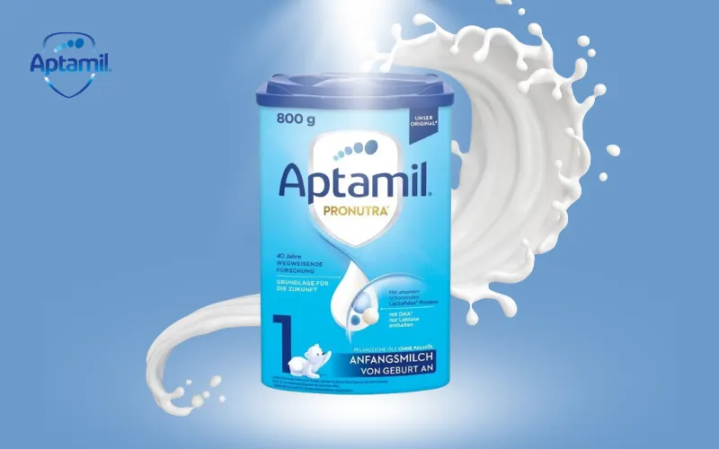 Aptamil Pronutra Số 1: Cung cấp dưỡng chất đầy đủ cho bé
