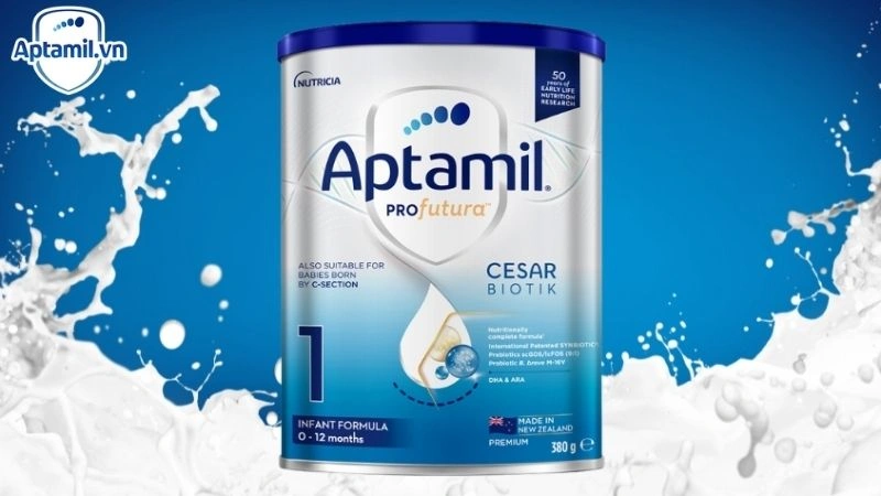 Aptamil DuoBiotik và Cesar Biotik khác gì nhau