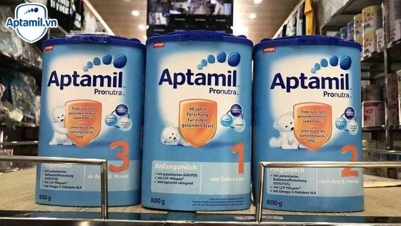các loại sữa Aptamil