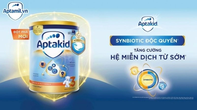 công nghệ sản xuất sữa Aptamil