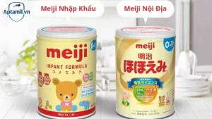 nên chọn Aptamil hay Meiji