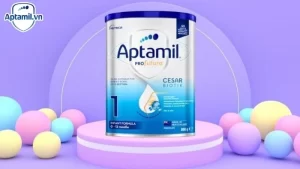 review sữa Aptamil Cesar Biotik