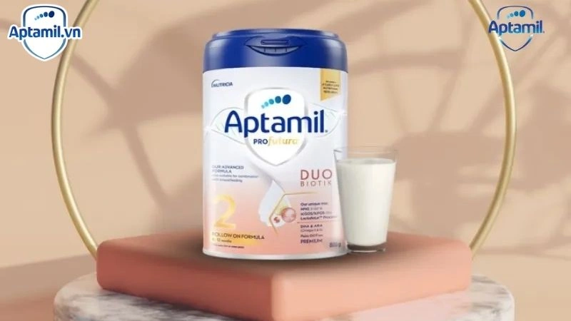sữa Aptamil DuoBiotik dùng cho bé nào
