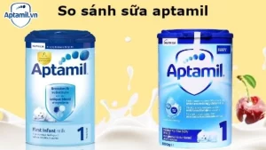 sữa Aptamil phù hợp cho bé mấy tháng