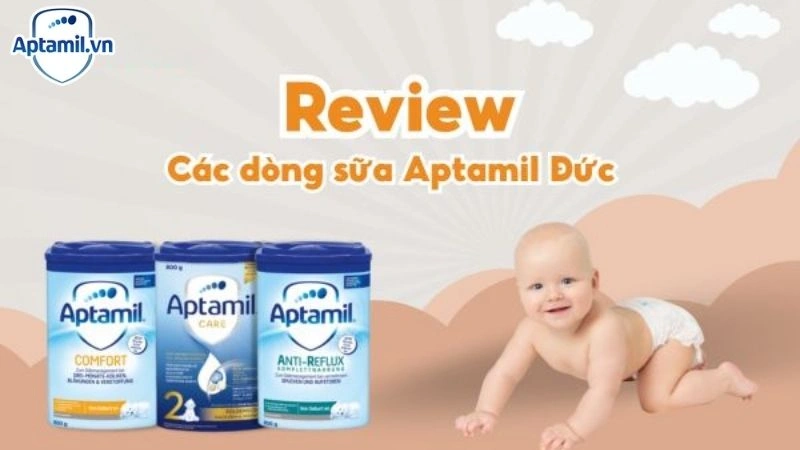 sữa Aptamil phù hợp cho bé mấy tháng