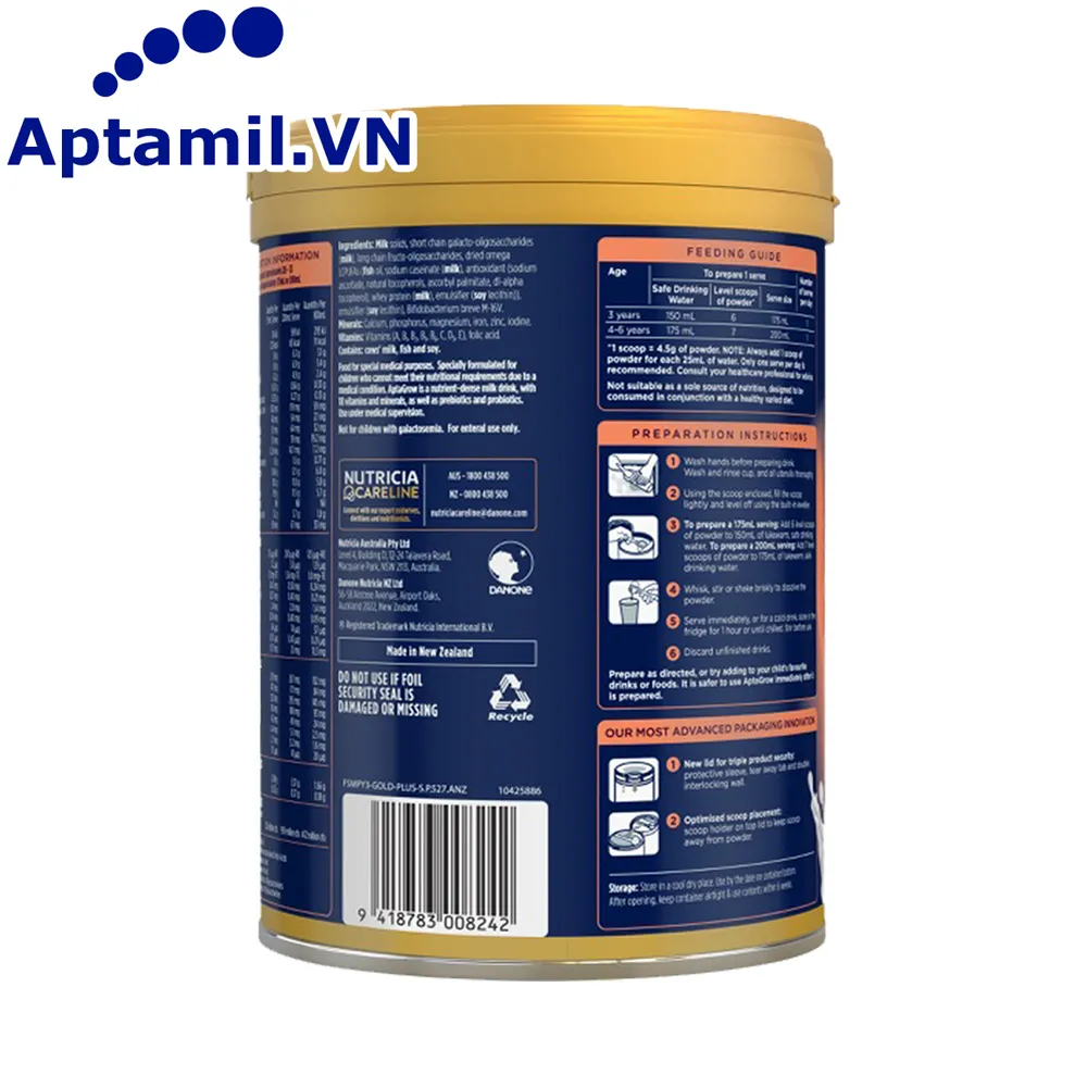 Aptagrow 3+(4)_11zon Aptagrow 3+ dành cho trẻ từ 3 tuổi