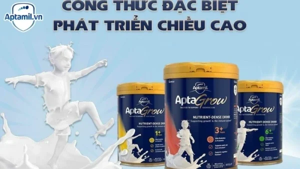 cách pha sữa Aptamil AptaGrow