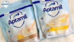 kinh nghiệm lựa chọn bột ăn dặm Aptamil chính hãng