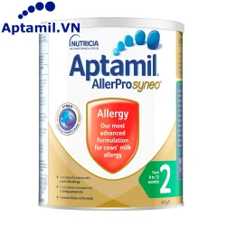 Sữa Aptamil AllerPro Syneo 2 cho bé dị ứng đạm bò 900g