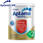 Sữa Aptamil AllerPro Syneo số 2 (900g) cho trẻ dị ứng đạm bò từ 6-12 tháng