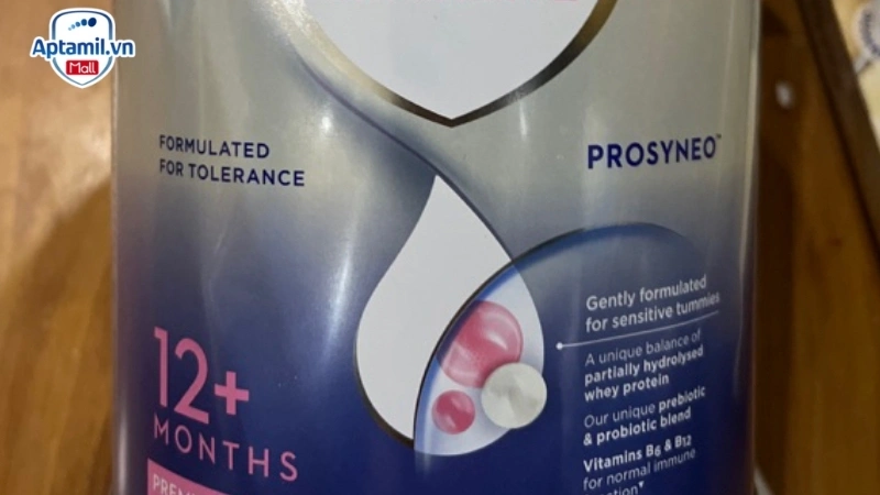 Sữa Aptamil Sensitive cho trẻ từ 1 tuổi