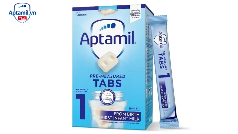 Aptamil thanh Pre Measured Tabs số 1