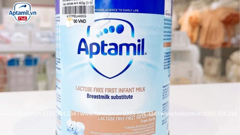 sữa chuyên biệt Aptamil cho trẻ tiêu hóa tốt