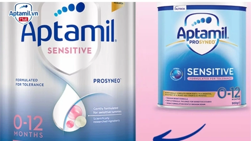 Sữa chuyên biệt Aptamil Sensitive