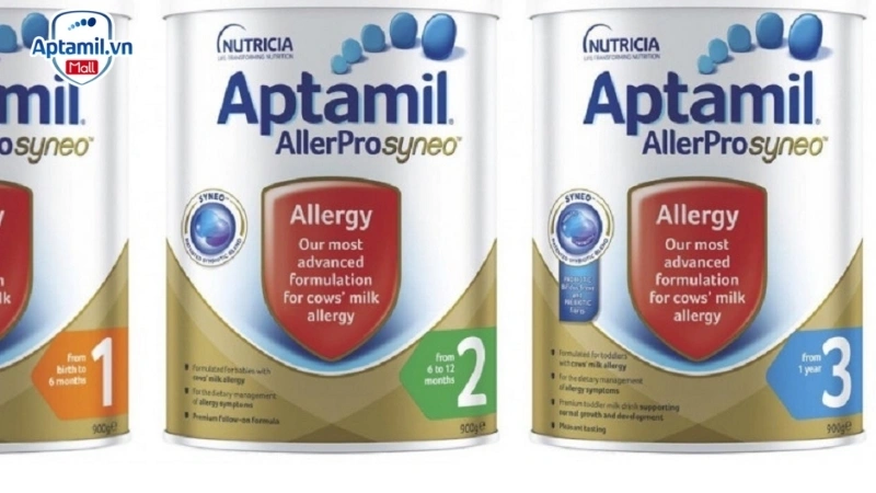 Sữa chuyên biệt cho trẻ dị ứng đạm bò từ 1 tuổi