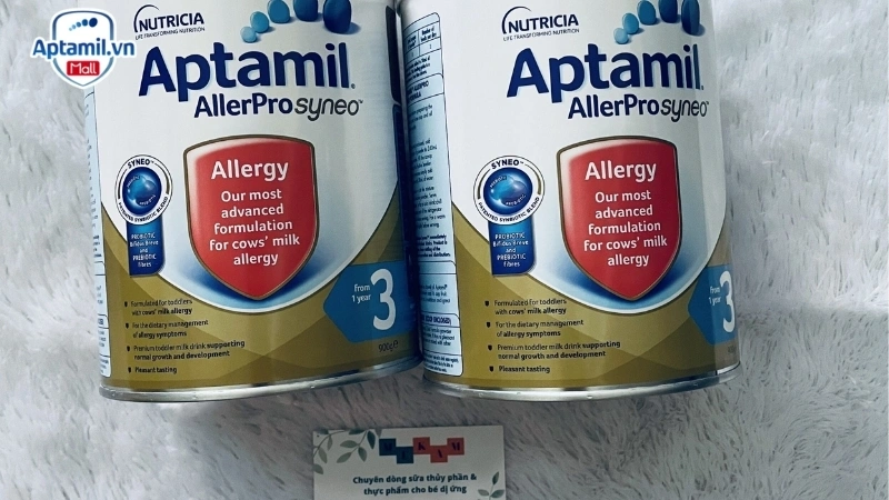 Sữa chuyên biệt cho trẻ dị ứng đạm bò từ 1 tuổi